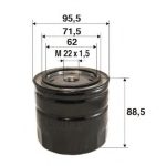 Valeo Oil Filter 2063356