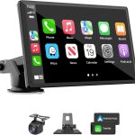 Portable Wireless CarPlay & Android Auto 7″ Touchscreen